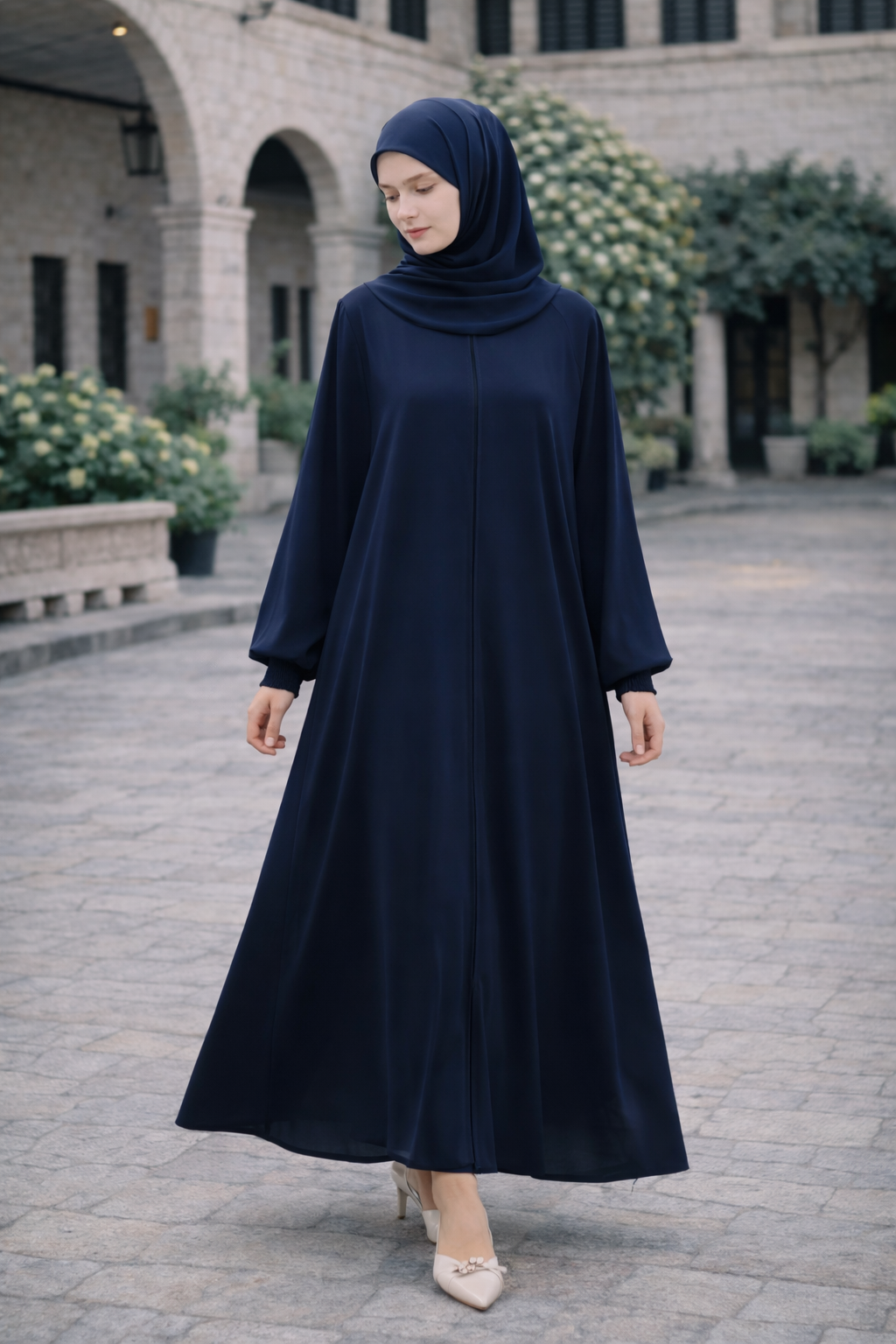 Nisa Ferace (lacivert) ön sipariş 9 iş günü