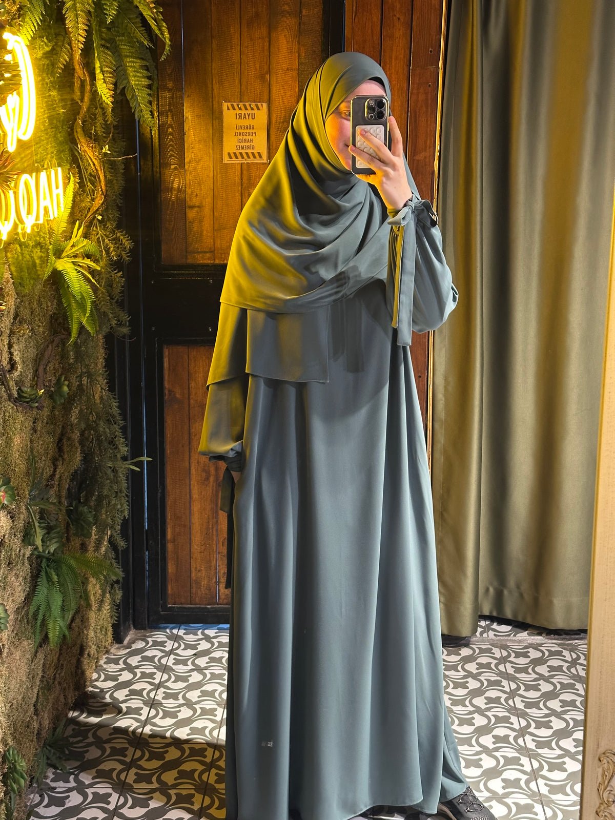 Mevlana Elbise (küf yeşili)